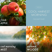 Cool Harvest Morning 3-Docht-Kerze 411g