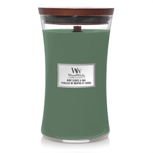 Mint Leaves & Oak Kerzenglas Groß 609,5g mit...