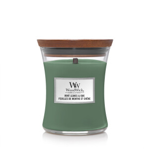 Mint Leaves & Oak Kerzenglas Mittel 275g mit...