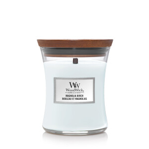 Magnolia Birch Kerzenglas Mittel 275g mit Knisterdocht