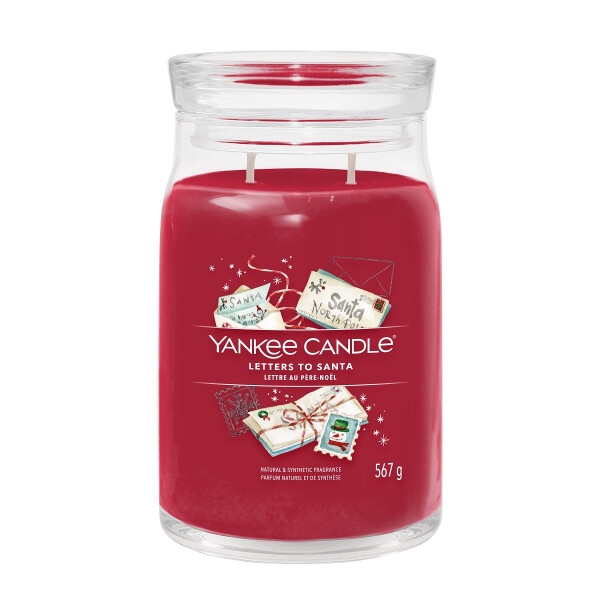 Yankee Candle® Letters to Santa Signature Glas 567g, 34,90