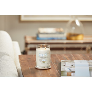 Yankee Candle® Clean Cotton® Signature Glas 567g