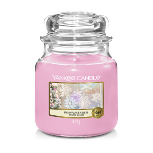 Yankee Candle® Snowflake Kisses Mittleres Glas 411g