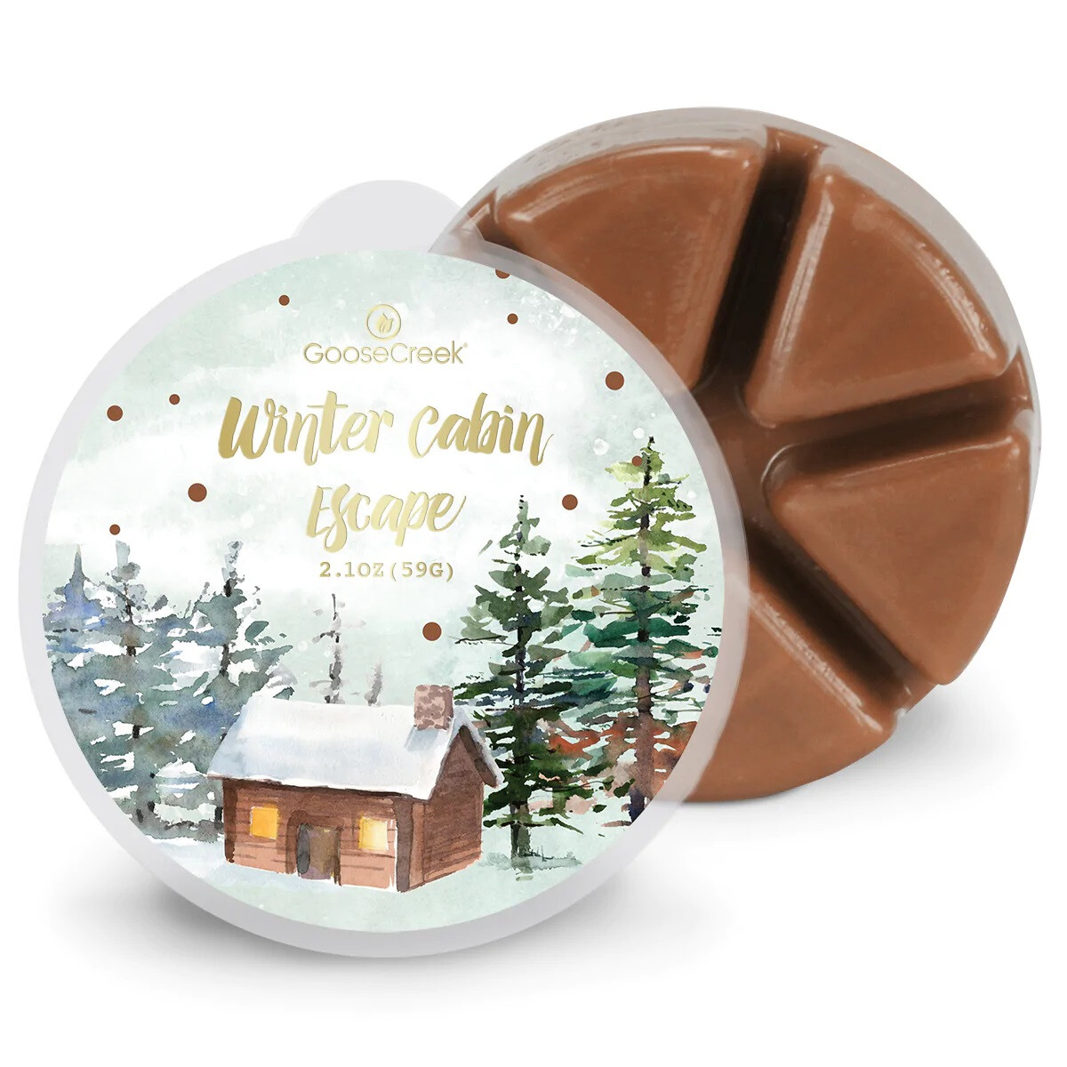 Goose Creek Candle® Winter Cabin Escape Wachsmelt 59g, 6,45
