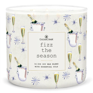 Goose Creek Candle® Fizz the Season 3-Docht-Kerze 411g