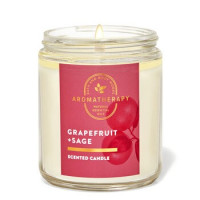 Bath & Body Works® Grapefruit & Sage - Aromatherapy 1-Docht-Kerze 198g