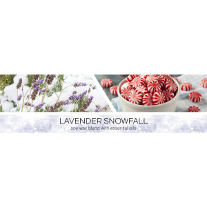 Goose Creek Candle® Lavender Snowfall 3-Docht-Kerze 411g
