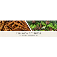 Cinnamon & Cypress 3-Docht-Kerze 411g