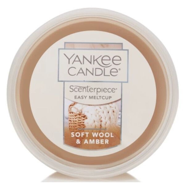 Soft Wool & Amber Scenterpiece™ Easy MeltCup