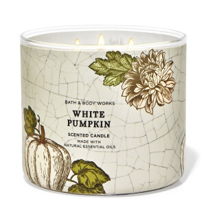 Bath & Body Works® White Pumpkin 3-Docht-Kerze 411g
