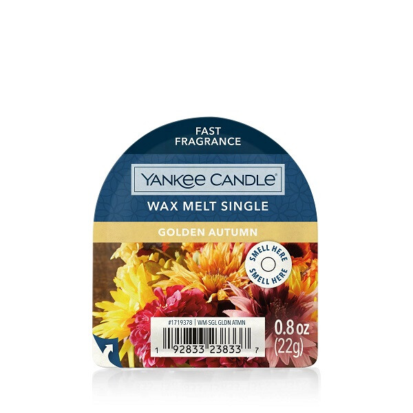 Yankee Candle® Golden Autumn Wachsmelt 22g, 2,95