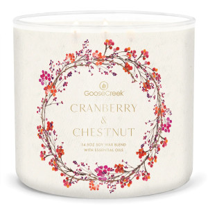 Goose Creek Candle® Cranberry & Chestnut 3-Docht-Kerze 411g