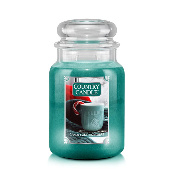 Candy Cane Cashmere 2-Docht-Kerze 652g
