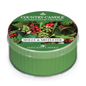 Country Candle™ Holly & Mistletoe Daylight 35g
