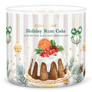 Holiday Rum Cake 3-Docht-Kerze 411g