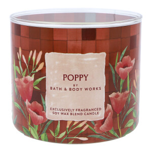 Poppy 3-Docht-Kerze 411g