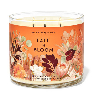 Bath & Body Works® Fall in Bloom 3-Docht-Kerze 411g