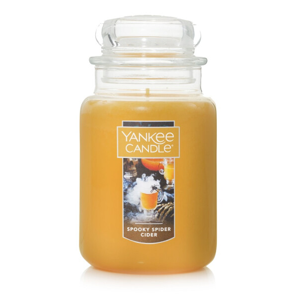 spooky spider cider yankee candle
