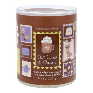 Hot Cocoa & Cream 1-Docht-Kerze 227g