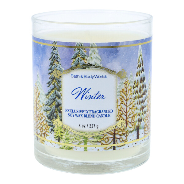 Winter 1-Docht-Kerze 227g