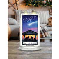 Away In A Manger 2-Docht-Kerze 623g