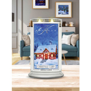 Kringle Candle® Christmas Cabin 2-Docht-Kerze 623g