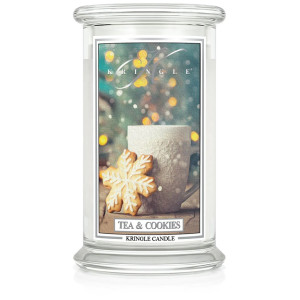 Kringle Candle® Tea & Cookies 2-Docht-Kerze 623g