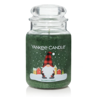 Yankee Candle® Balsam & Cedar - Gnome Bundle Großes Glas 623g & Illuma-Lid