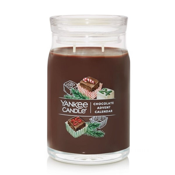Yankee Candle® Chocolate Advent Calendar Signature Glas 567g, 36,90