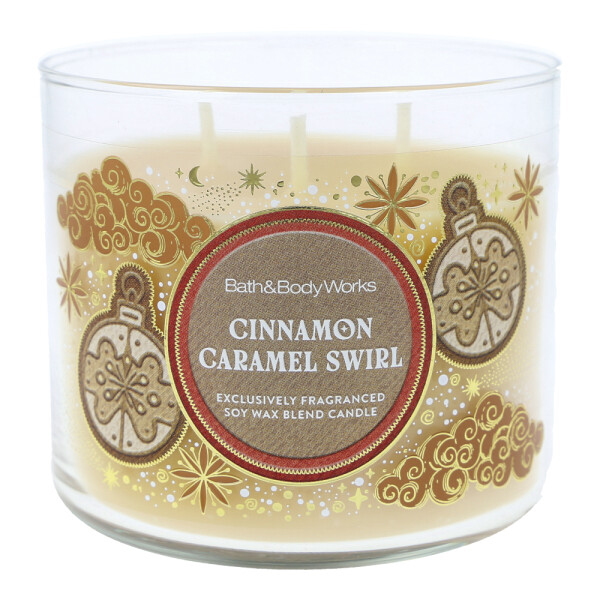 Cinnamon Caramel Swirl 3-Docht-Kerze 411g
