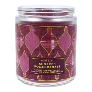 Sugared Pomegranate 1-Docht-Kerze 198g