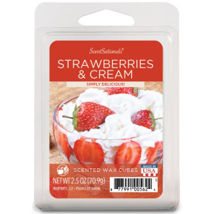 ScentSationals® Strawberries & Cream Wachsmelt 70,9g Limited Edition