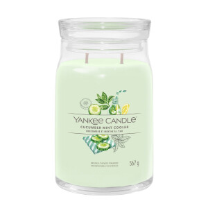 Yankee Candle® Cucumber Mint Cooler Signature Glas 567g