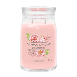 Yankee Candle® Fresh Cut Roses Signature Glas 567g