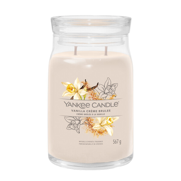 Vanilla Crème Brûlée Signature Glas 567g