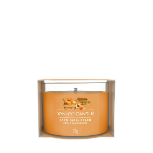 Yankee Candle® Farm Fresh Peach Mini Glas 37g