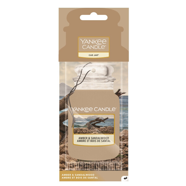 Amber & Sandalwood 1er Pack Car Jar® / Duftbaum