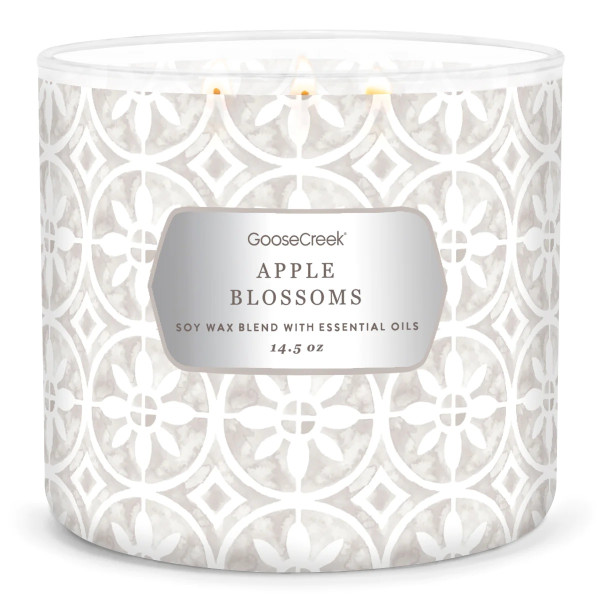 Goose Creek Candle® Apple Blossoms 3-Docht-Kerze 411g