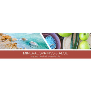Goose Creek Candle® Mineral Springs & Aloe 3-Docht-Kerze 411g