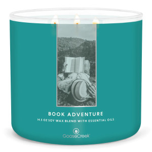 Goose Creek Candle® Book Adventure 3-Docht-Kerze 411g