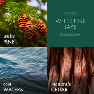 White Pine Lake 3-Docht-Kerze 411g