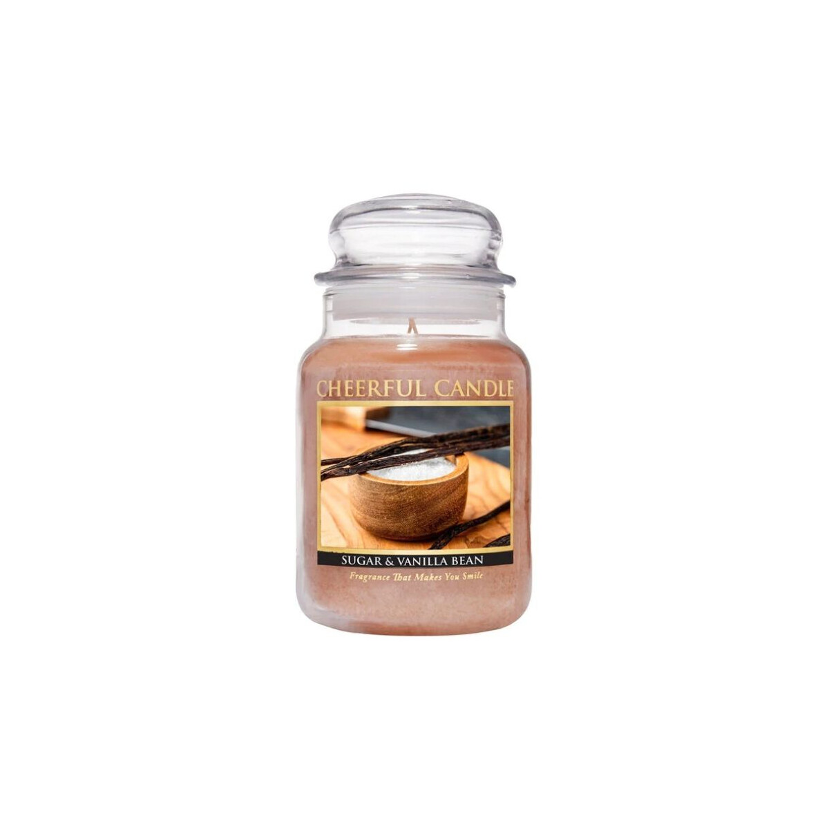 Cheerful Candle Sugar & Vanilla Bean 2DochtKerze 680g, 29,95