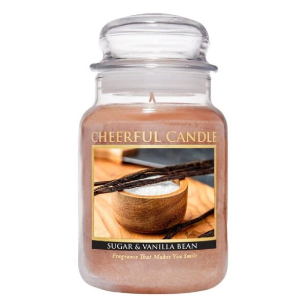 Cheerful Candle Sugar & Vanilla Bean 2DochtKerze 680g, 29,95