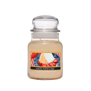 Cheerful Candle Angel Food Cake 1-Docht-Kerze 170g
