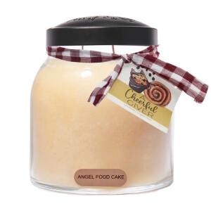 Cheerful Candle Angel Food Cake 2-Docht-Kerze Papa Jar 963g