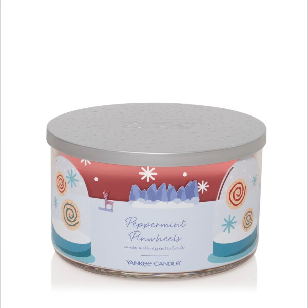 Peppermint Pinwheels 3-Docht-Kerze 510g