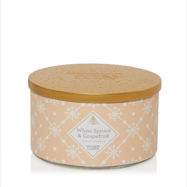 White Spruce & Grapefruit 3-Docht-Kerze 510g