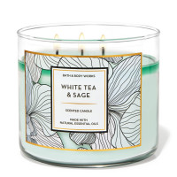 Bath & Body Works® White Tea & Sage 3-Docht-Kerze 411g