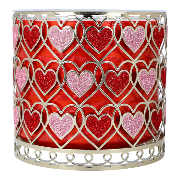 Kerzenhalter Sparkly Hearts