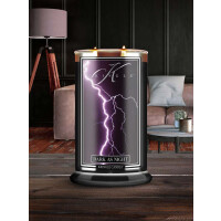 Dark As Night 2-Docht-Kerze 623g